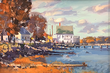 David Lussier, By the Sea, Oil